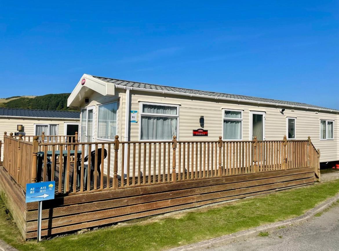 Platinium Standard Luxury And Modern Static Caravan At Clarach Bay Villa Aberystwyth Exterior photo